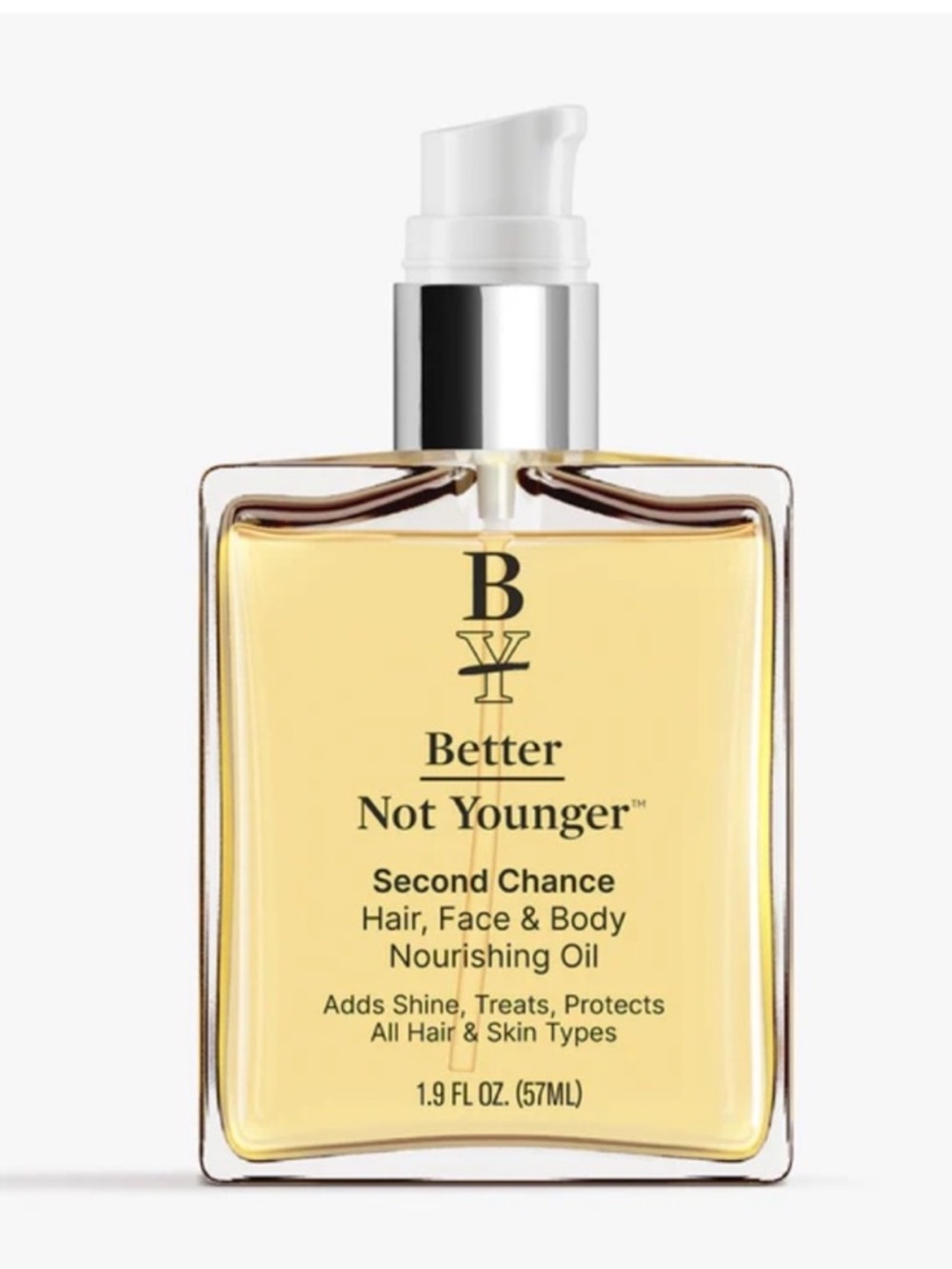 Better Not Younger Second Chance Hair, Face & Body Nourishing Oil 1.9oz NEW